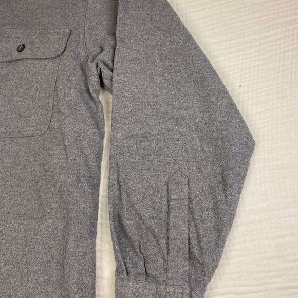 Men’s Moose Creek Long Sleeve Gray Button Up Heavy Shirt Size Large Outdoor - Picture 6 of 16